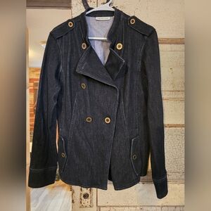 Womens COLDWATER CREEK jean Jacket Medium Or 10/12 EUC!